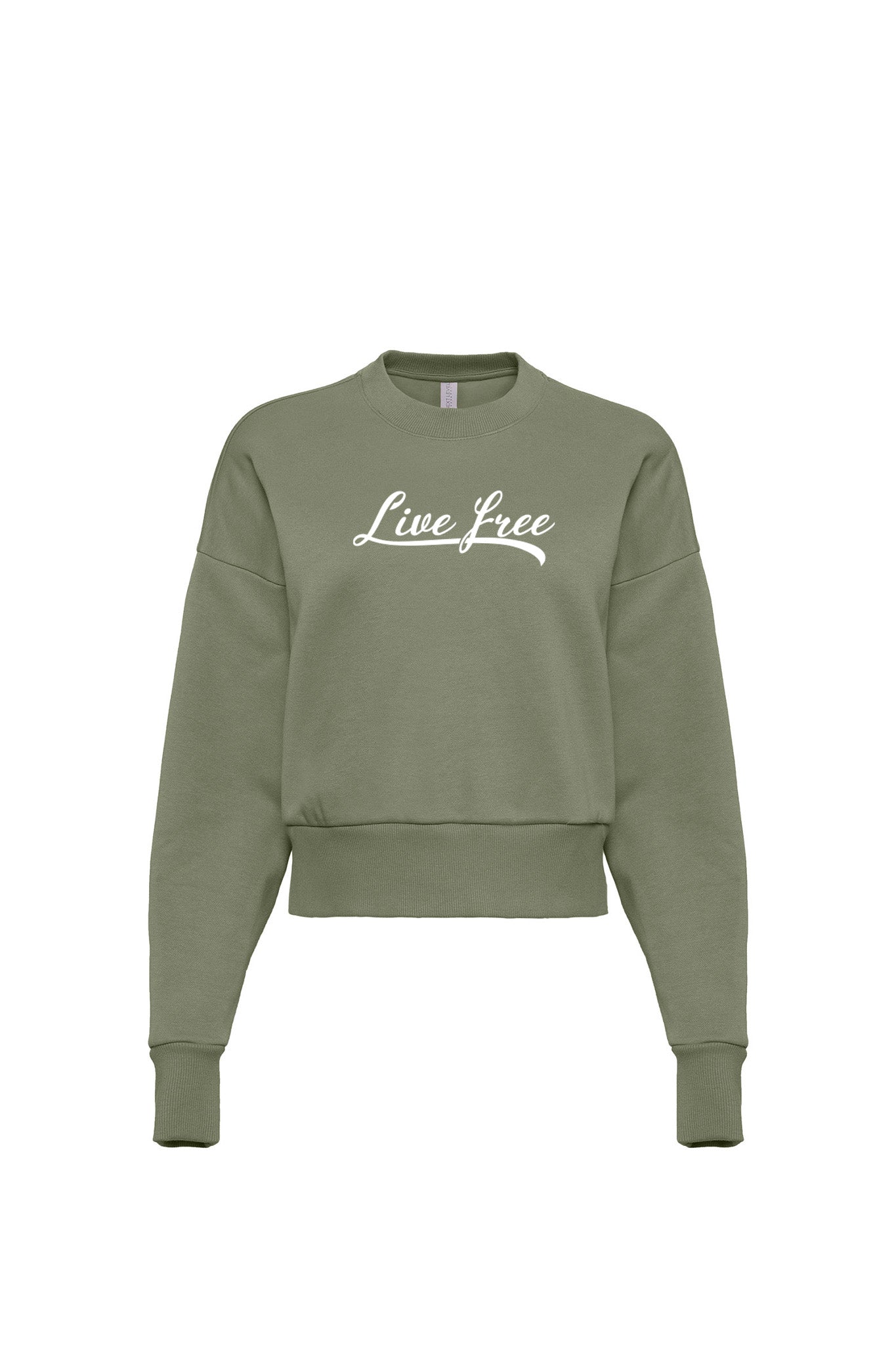 Women’s Embroidered Live Free Sweatshirt | Live Free
