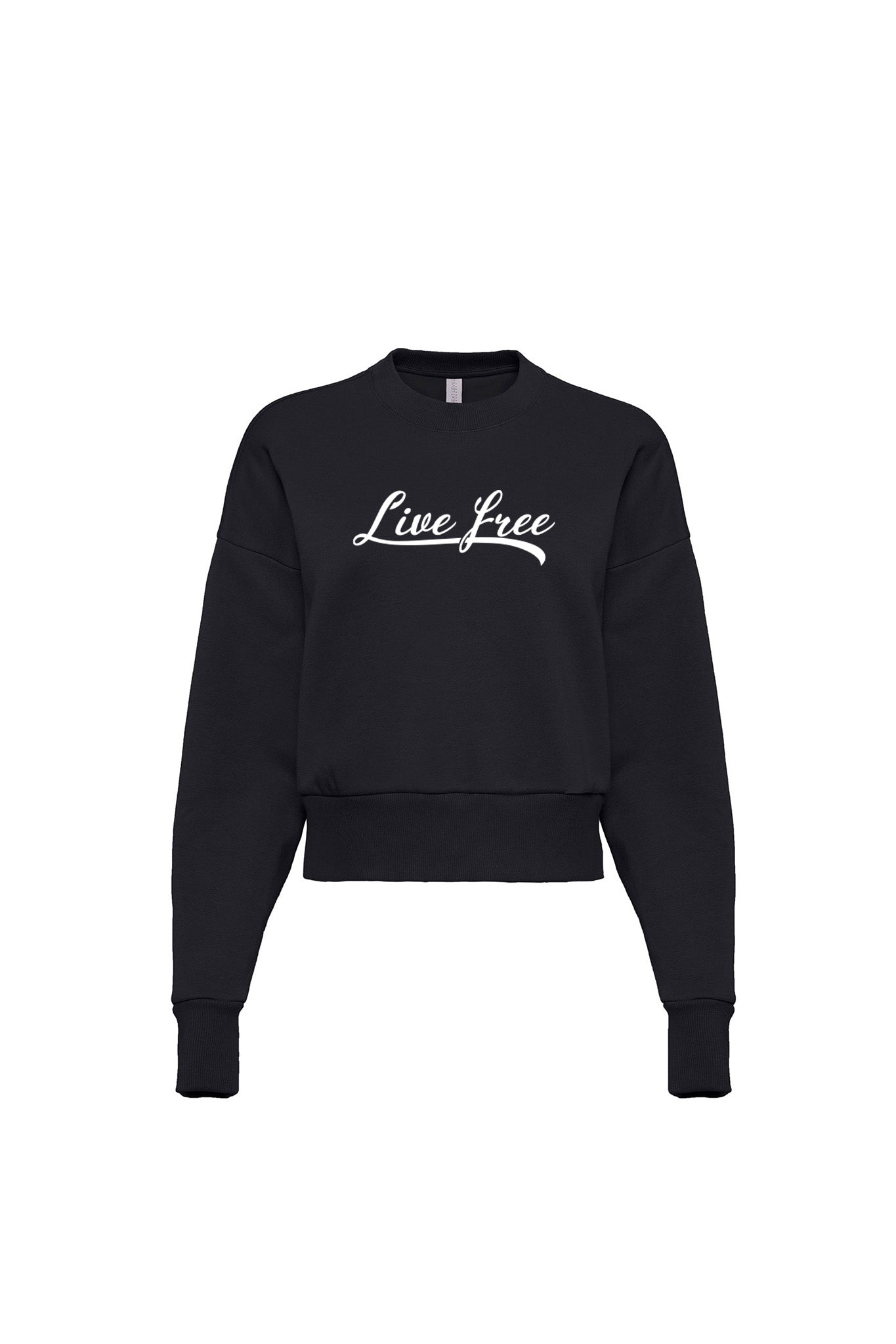 Women’s Embroidered Live Free Sweatshirt | Live Free