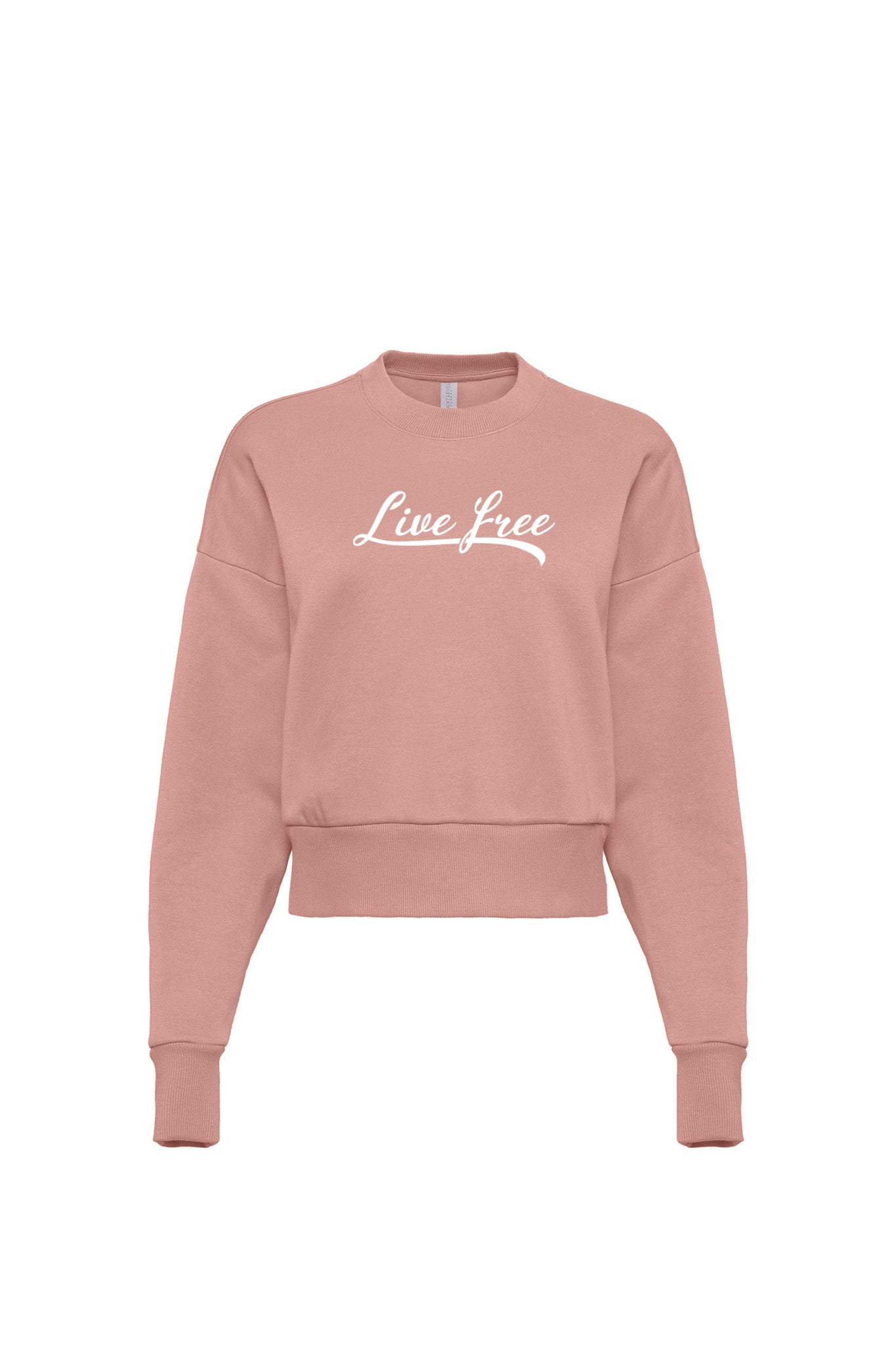 Women’s Embroidered Live Free Sweatshirt | Live Free
