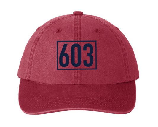 603 Pigment-Dyed Cap