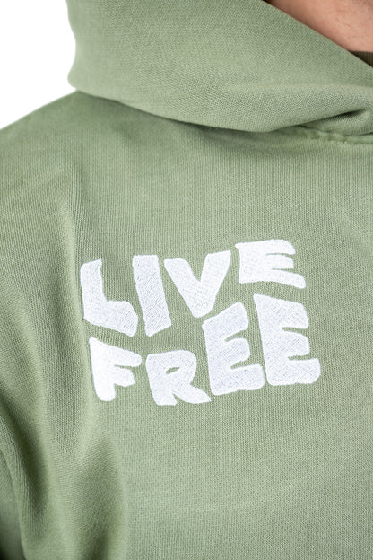 Unisex Hoodie Oversized | Live Free