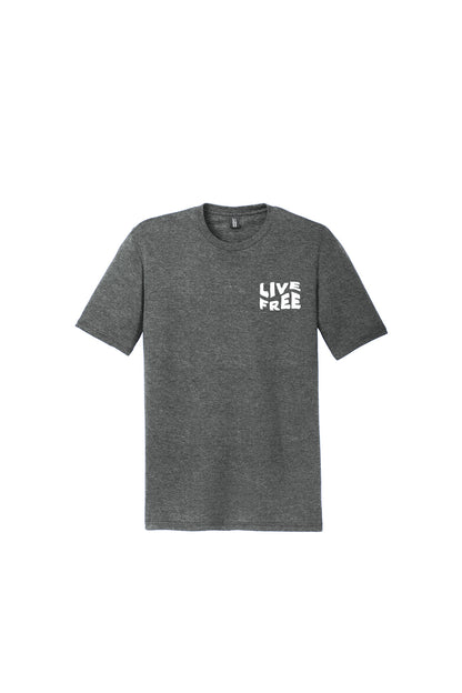 Unisex Logo Tee Embroidered | Live Free