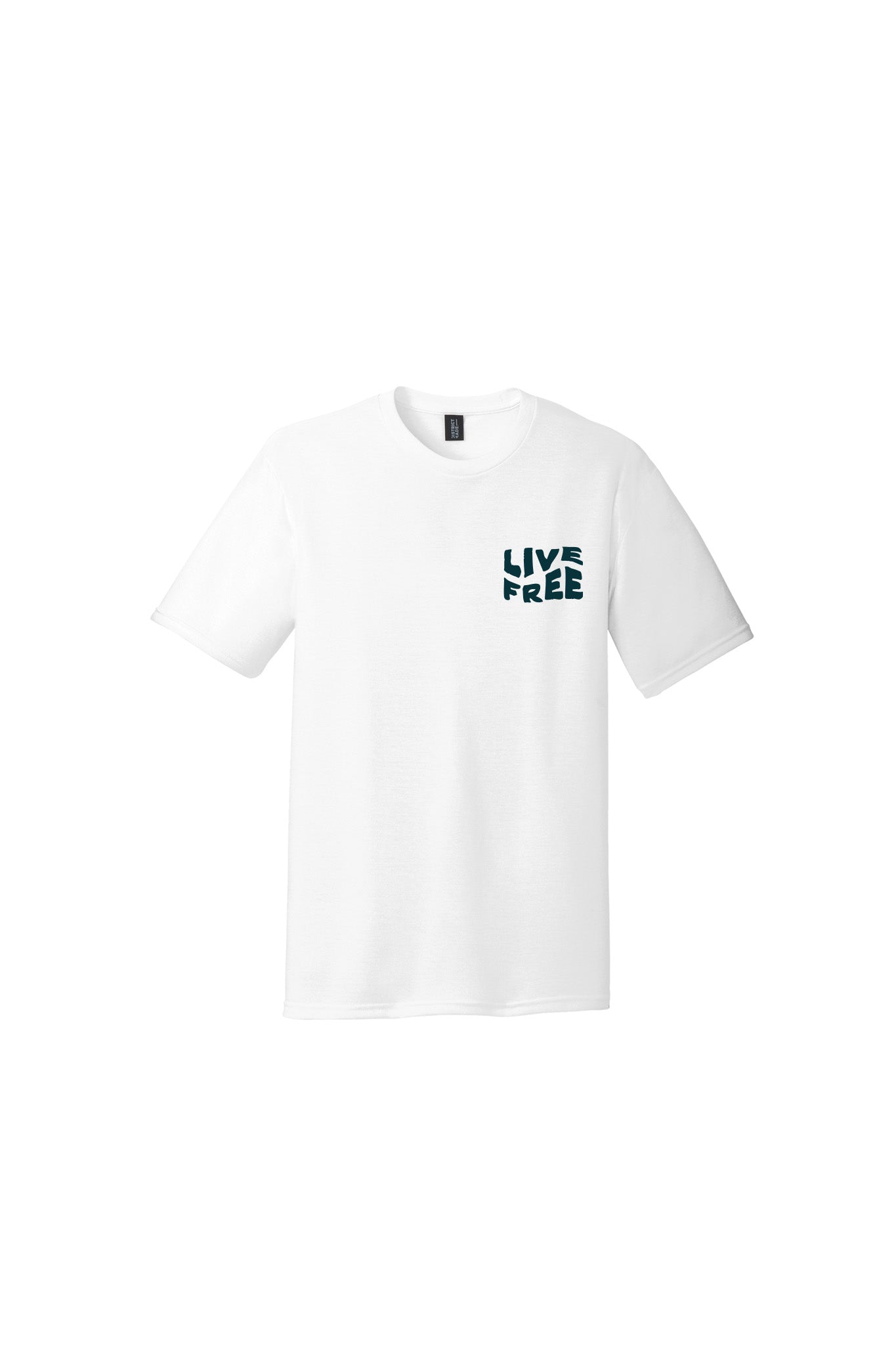 Unisex Logo Tee Embroidered | Live Free